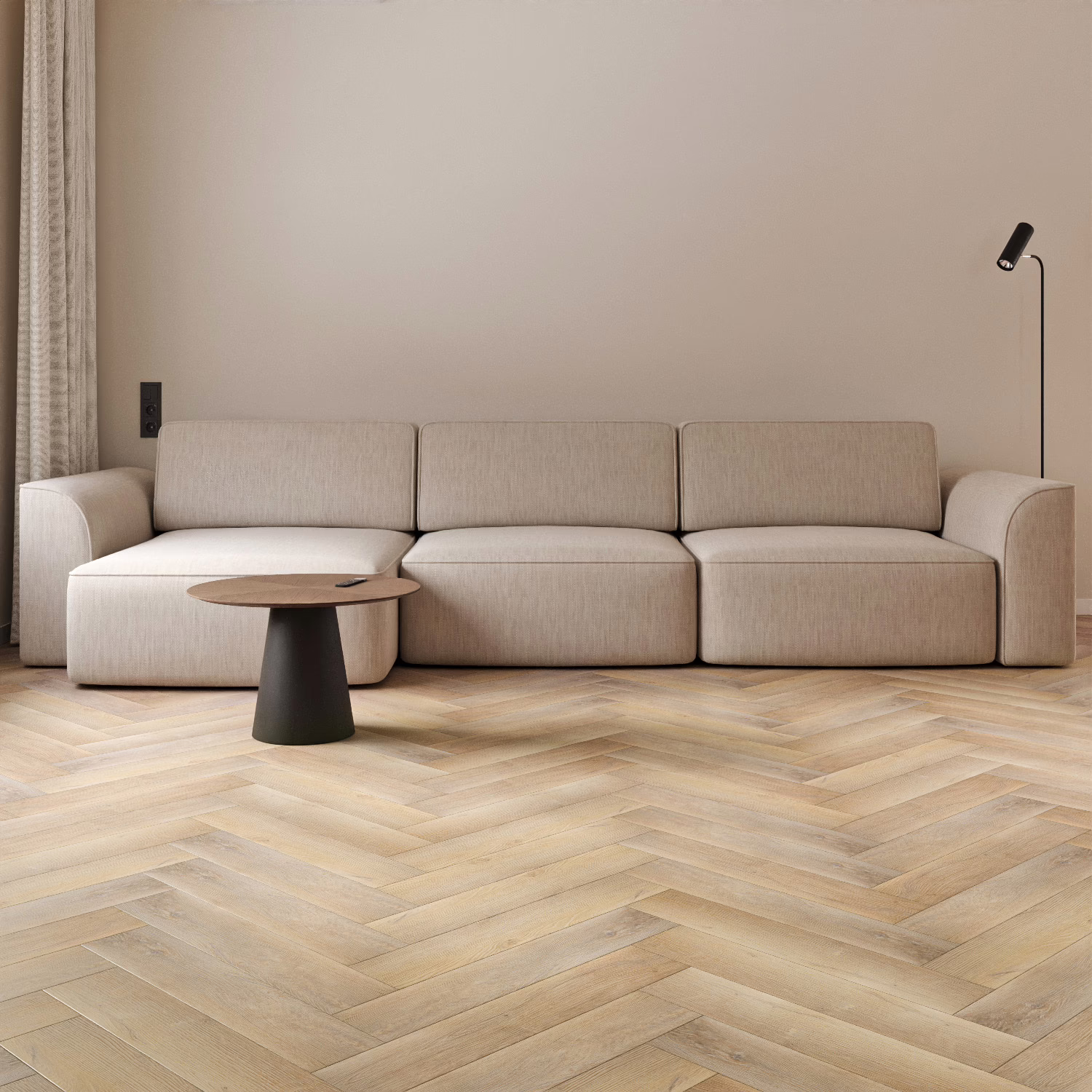 Floorwood Authentic 1502 Оранжевый цветок