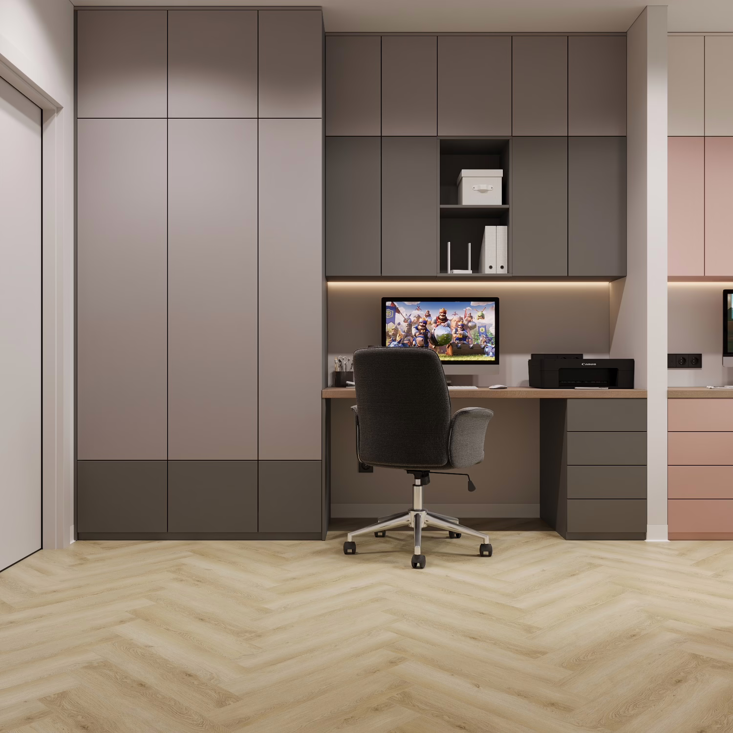 Floorwood Authentic 1733 Цветочная фантазия